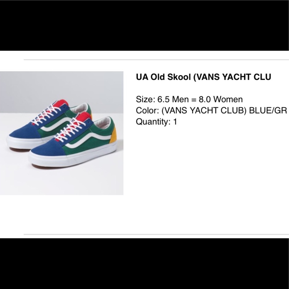 Brand new Vans